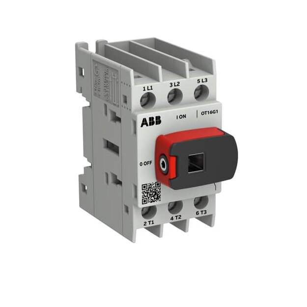 ABB OT16G1-3BS/48 Lasttrennschalter OT Plus 16 A Baugröße G1 3-polig inkl. Griff 1SCA164138R1001