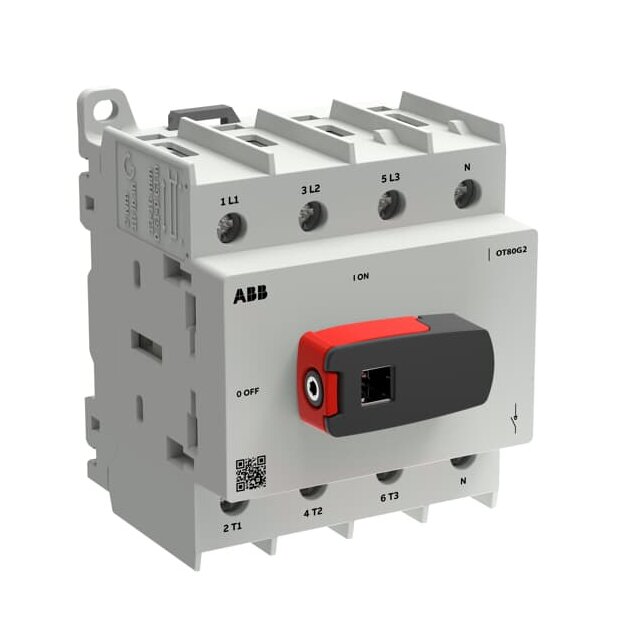 ABB OT80G2-4BSN2/40 Lasttrennschalter OT Plus 80 A Baugröße G2 4-polig inkl.Griff 1SCA163854R1001