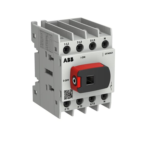 ABB OT40G1-4BQN2 Lasttrennschalter OT Plus 40 A Baugröße G1 4-polig inkl. Griff 1SCA163491R1001