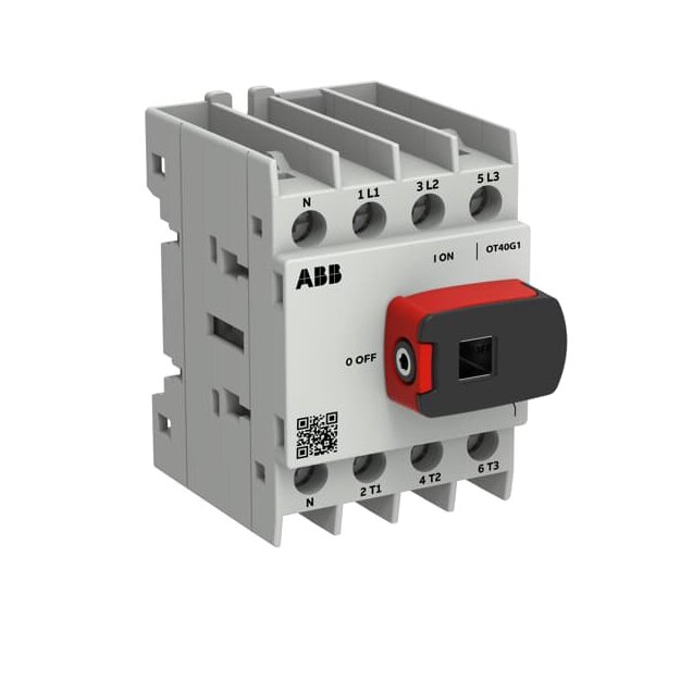ABB OT40G1-4BSN1 Lasttrennschalter OT Plus 40 A Baugröße G1 4-polig inkl. Griff 1SCA163494R1001