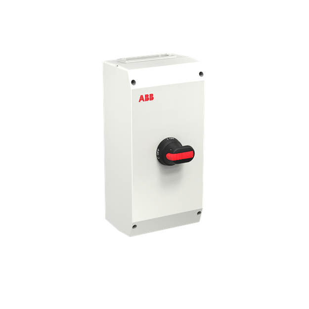 ABB OTP63GT6B Wartungsschalter 6-polig 415V AC23 63A 30kW mit schwarzem Griff 1SCA164244R1001