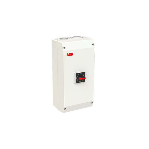 ABB OTP100GB4M Wartungsschalter 4-polig 415V AC23 100A 55kW mit schwarzem Griff 1SCA164266R1001
