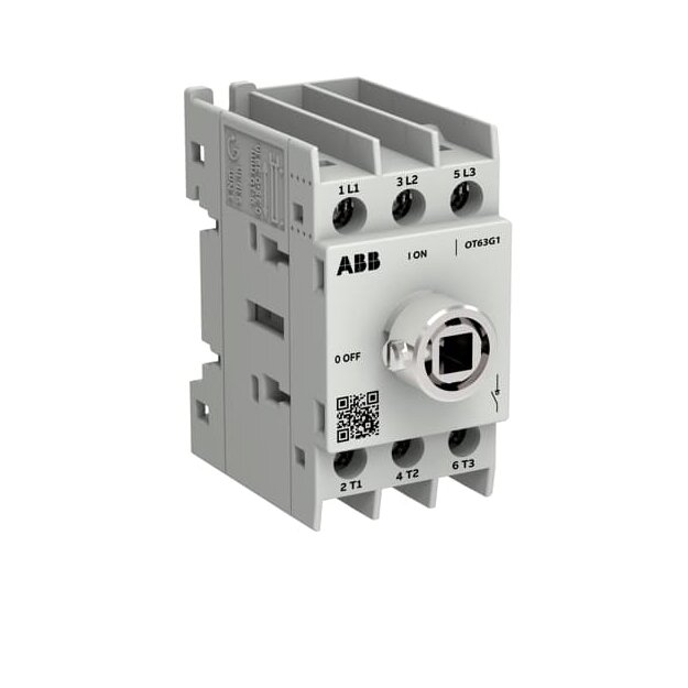 ABB OT63G1-3BSU/48 Lasttrennschalter OT Plus 63 A Baugröße G1 3-polig exkl. Griff Montageplatte 1SCA164166R1001
