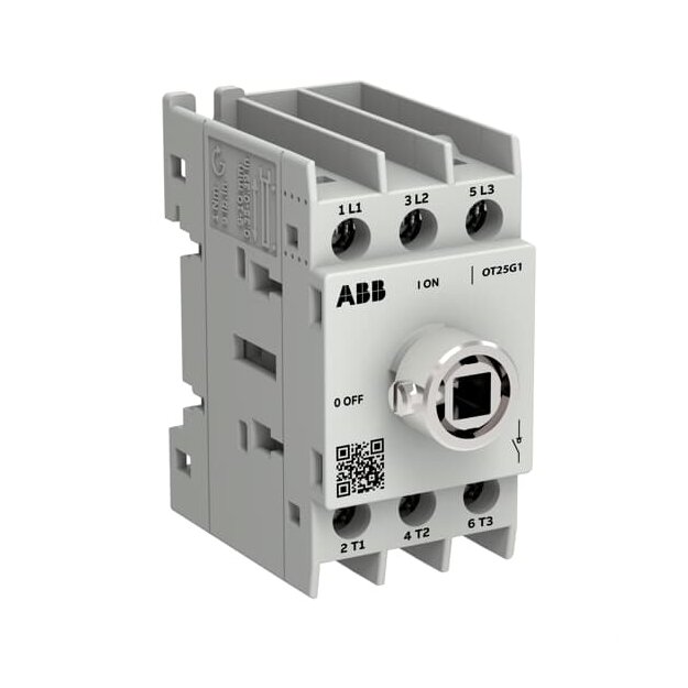 ABB OT25G1-3BSU/48 Lasttrennschalter OT Plus 25 A Baugröße G1 3-polig exkl. Griff Montageplatte 1SCA164149R1001