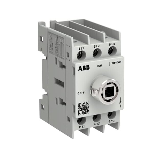 ABB OT40G1-3BSU/48 Lasttrennschalter OT Plus 40 A Baugröße G1 3-polig exkl. Griff Montageplatte 1SCA164157R1001