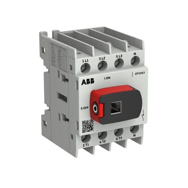 ABB OT25G1-4BSN2 Lasttrennschalter OT Plus 25 A Baugröße G1 4-polig inkl. Griff 1SCA163436R1001