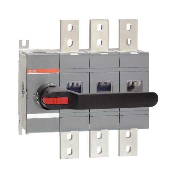 ABB OTHV1600E03P 3-polig 1600A mit Griff und Welle base mounted geeignet für 800...1000VAC 1SCA162941R1001