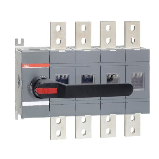 ABB OTHV1250E04P 4-polig 1250A mit Griff und Welle base mounted geeignet für 800...1000VAC 1SCA162933R1001