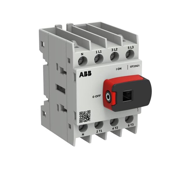 ABB OT25G1-4BSN1 Lasttrennschalter OT Plus 25 A Baugröße G1 4-polig inkl. Griff 1SCA163433R1001