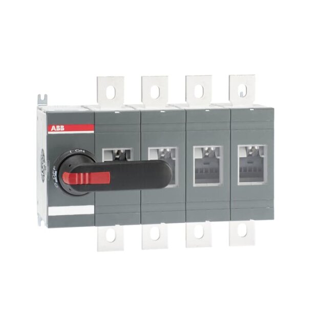 ABB OTHV630E04P 4-polig 630A mit Griff und Welle base mounted geeignet für 800...1000VAC 1SCA162991R1001