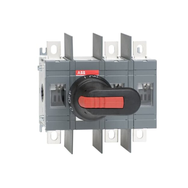 ABB OTHV200E12WP 3-polig 200A mit Griff und Welle base mounted geeignet für 800...1000VAC 1SCA162963R1001