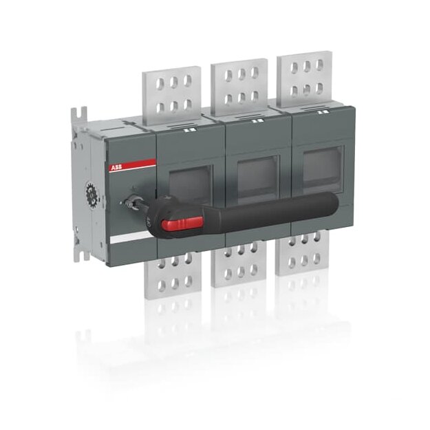 ABB OTHV2500E03P 3-polig 2500A mit Griff und Welle base mounted geeignet für 800...1000VAC 1SCA162965R1001