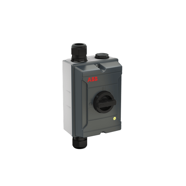 ABB OTA80GS4BX ATEX EMV-Wartungsschalter 4-polig 415V AC23 80A 45kW mit schwarzem Griff 1SCA164406R1001