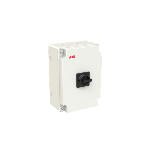 ABB OTU100GB3MS4 Wartungsschalter 3-polig 415V AC23 100A 55kW mit schwarzem Griff 1SCA164409R1001