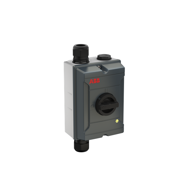 ABB OTA80GS3BX ATEX EMV-Wartungsschalter 4-polig 415V AC23 80A 45kW mit schwarzem Griff 1SCA164404R1001