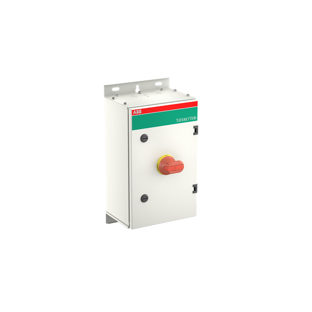 ABB OTL80GBA6M Wartungsschalter 6-polig 415V AC23 80A 45kW mit rot-gelbem Griff 1SCA164325R1001