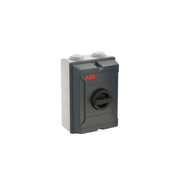 ABB LBAS3100GTPN Wartungsschalter 3-polig 415V AC23 100A 55kW mit schwarzem Griff 1SCA164382R1001
