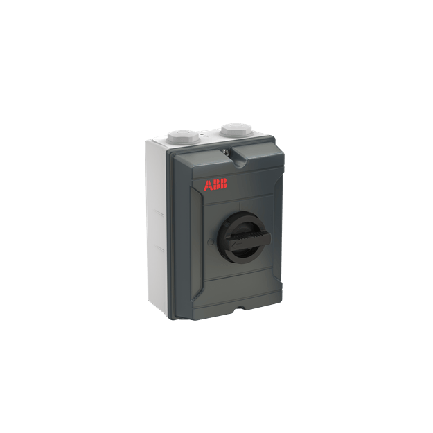 ABB KSE4100GTPSN Wartungsschalter 4-polig 415V AC23 100A 55kW mit schwarzem Griff 1SCA164380R1001