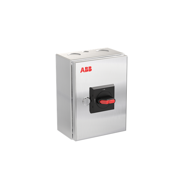 ABB OTR63GB4M Wartungsschalter 4-polig 415V AC23 63A 30kW mit schwarzem Griff 1SCA164353R1001