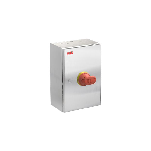 ABB OTR80GA3M Wartungsschalter 3-polig 415V AC23 80A 45kW mit rot-gelbem Griff 1SCA164357R1001