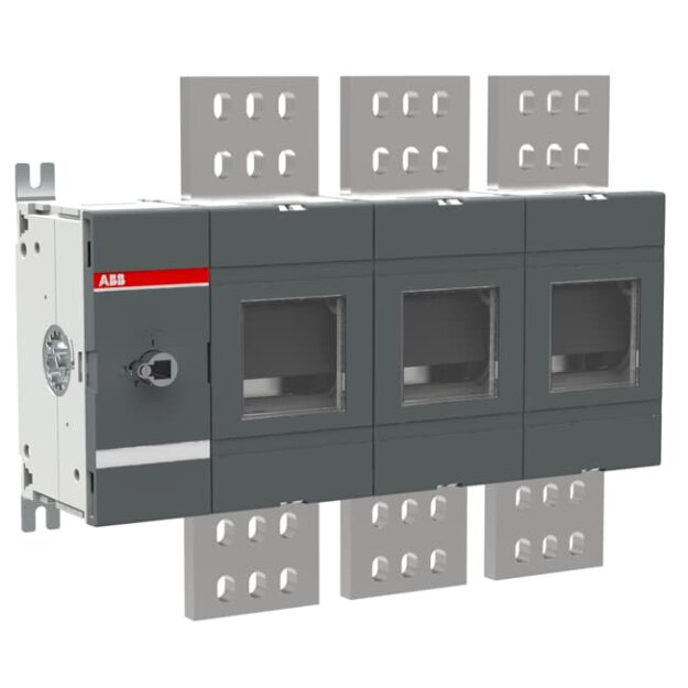 ABB OTHV2000E03 3-polig 2000A ohne Griff und Welle geeignet für 800...1000VAC Trägerplattenmontage 1SCA162445R1001