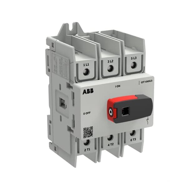 ABB OT100G3-3BS Lasttrennschalter OT Plus 100 A Baugröße G3 3-polig DIN-Montage 1SCA162507R1001