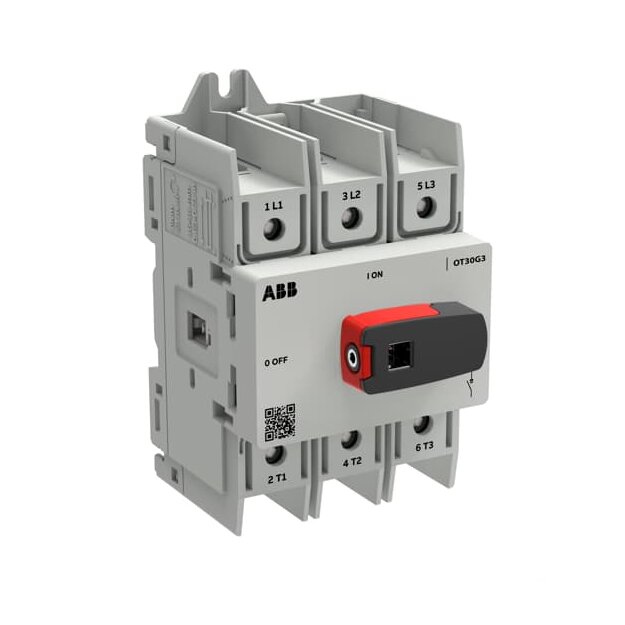 ABB OT30G3-3BS Lasttrennschalter OT Plus30 A Baugröße G3 3-polig DIN-Montage 1SCA162539R1001