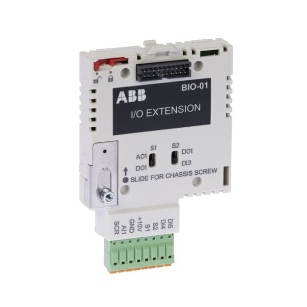 ABB BIO-01 20 STÜCK I/O Erweiterungsmodul - Set mit 20 Stück - 2xDI 1xDIO 1xAIO 3AXD50000336135