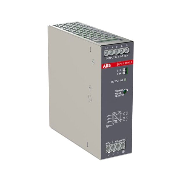 ABB CP-S.3 24/10.0 Netzteil In:3x400-500VAC Out:DC 24V/10A 1SVR340667R1000