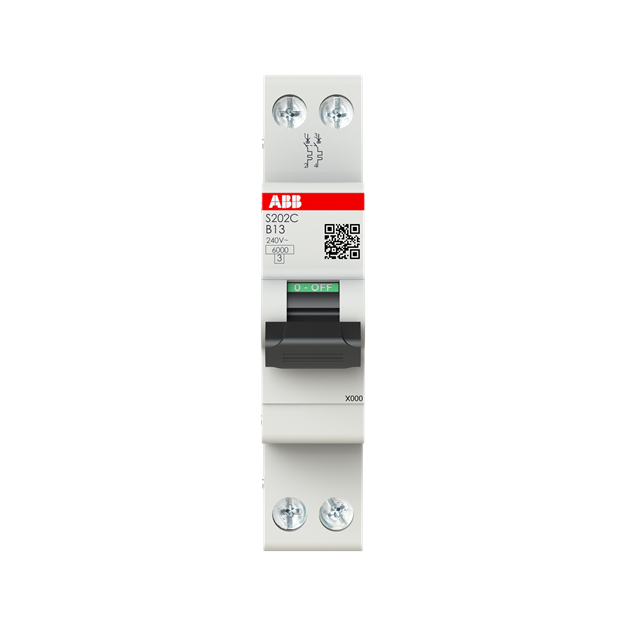 ABB S202C-B13 Sicherungsautomat 2P - 13 A - B(230 V) 6 kA 2CSS252420R0135