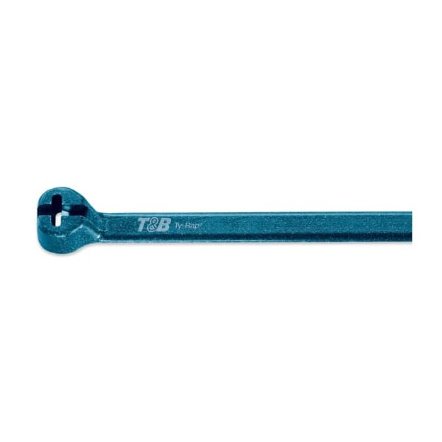 ABB TY528MR-PDT Ty-Rap Stahlnasenkabelbinder detektierbar 361x4,8 mm 135N hellblau 7TCG009660R0106