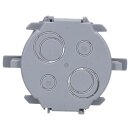 Kaiser 1055-06 Unterputz Gerätedose UP1 Fix Klemmrippen 4x3 Schraubdome