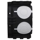 Kaiser 1055-25 Unterputz Gerätedose UP1 ECON® luftdicht 4x3 Schraubdome
