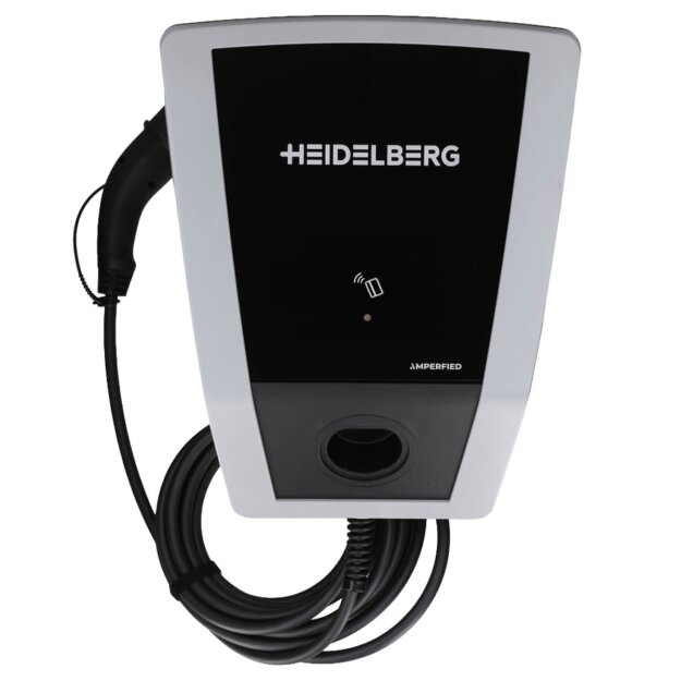 Heidelberg AMPERFIED Wallbox Connect.Solar 7,5m Kabel Typ2 11kW - PV-Überschussladen
