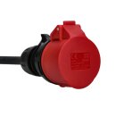 go-e Ladekabel Adapter 11 kW auf CEE rot 32 A CH-04-32