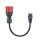 go-e Gemini flex 11 kW 3-teiliges Adapterkabel-Set auf: Haushaltsstecker, Blau, Rot - CH-04-33