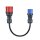 go-e Haushaltsstecker Set 11kW Blau Rot CH-04-33