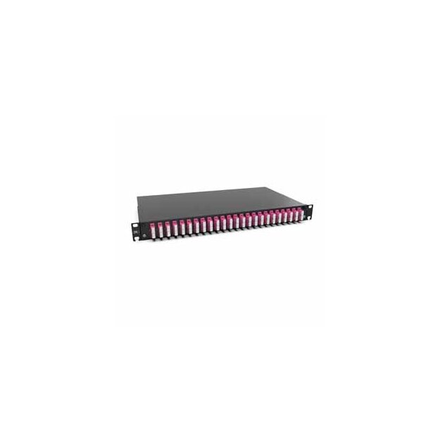 Rutenbeck 228030624-01 Spleissbox ausziehbar 19/1HE 24xSC-D OM4 Erika Grade B