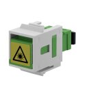 Rutenbeck 228180400 LC-D Keystone Modul SM OS2 APC...