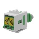 Rutenbeck 228170400 LC-D Keystone Modul SM OS2 APC...