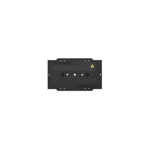 Rutenbeck 228070101 Spleisskassettendeckel Schwarz