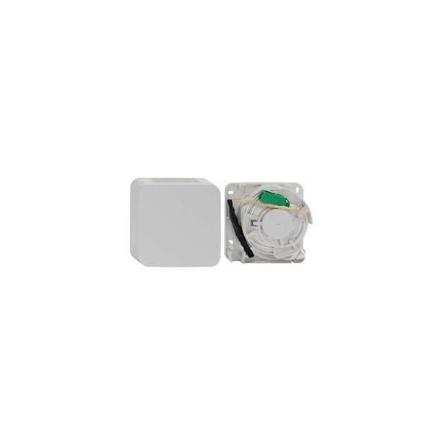 Rutenbeck 228151410 FTTH-Anschussdose Aufputz mit 1xLC-D Kupplung (SM/APC) anschlussfertig vorkonfektioniert  mit 10 m Kabel 1 x G657-A2