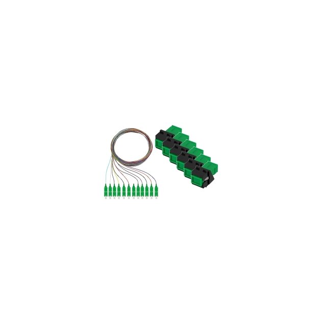 Rutenbeck 228140912 Keystone-Nachrüstsatz SC OS2 APC Grün Grade B