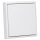 Jung Serie LS Komplett-Set Alpinweiß: 1710DE Tastdimmer Standard LED + LS1700WW Steuertaste Standard + LS981WW Rahmen 1-fach