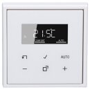 Jung Serie LS Komplett-Set Alpinweiß: TRDLS1790WW Raumtemperaturregler mit Display Standard + LS981WW Rahmen 1-fach