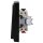 Jung Serie LS Komplett-Set Schwarz: 509VU Jalousie-Taster, Schalter + LS995PSW Wippe f. Jalousie-Schalter/-Taster + LS981SW Rahmen 1-fach