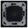 Jung Serie LS Komplett-Set Schwarz: Jung TRDLS1790SW Raumtemperaturregler mit Display Standard + LS981SW Rahmen 1-fach