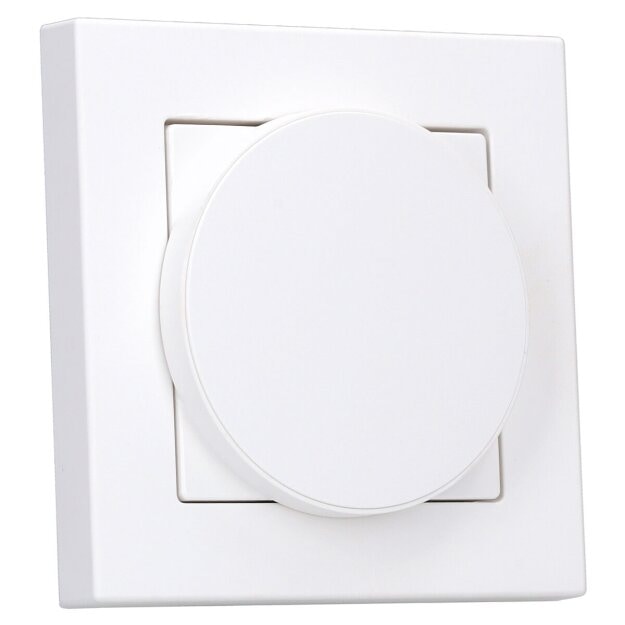 Jung Serie A Magnetic Charger Set Alpinweiß: WC230-15 induktives Ladegerät für kabelloses Laden + AWCMAGWW Magnetic Charger Abdeckung + A5581BFWW Rahmen 1-fach
