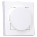 Jung Serie A Magnetic Charger Set Alpinweiß: WC230-15 induktives Ladegerät für kabelloses Laden + AWCMAGWW Magnetic Charger Abdeckung + A5581BFWW Rahmen 1-fach