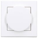 Jung Serie A Magnetic Charger Set Alpinweiß: WC230-15 induktives Ladegerät für kabelloses Laden + AWCMAGWW Magnetic Charger Abdeckung + A5581BFWW Rahmen 1-fach